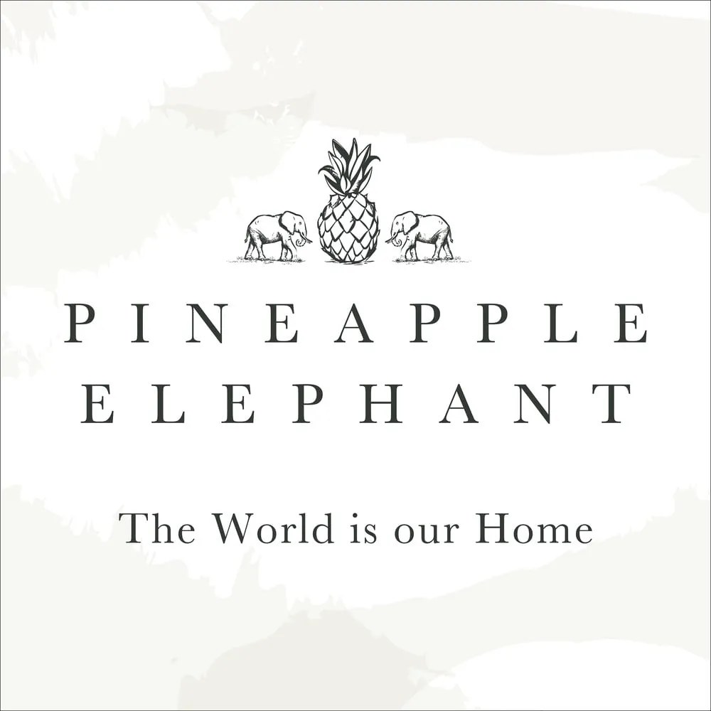 Sötétkék pamut takaró 150x200 cm Jaipur Chunky Waffle – Pineapple Elephant