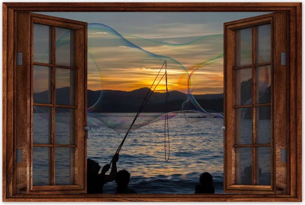 Poszterek 120x80 Nagy szappanbuborékok