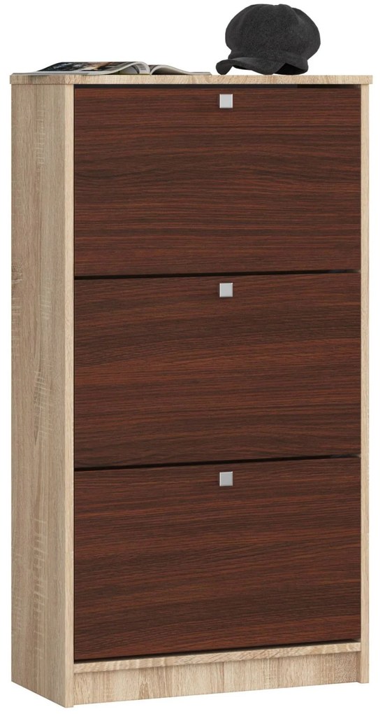 Cipőtároló Satori (szonoma tölgy + wenge). 1069957