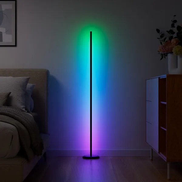 Nanoleaf N7204K02-1FL- RGBW LED dimmelhető állólámpa LED/22W/230V 2200-6500K Wi-Fi