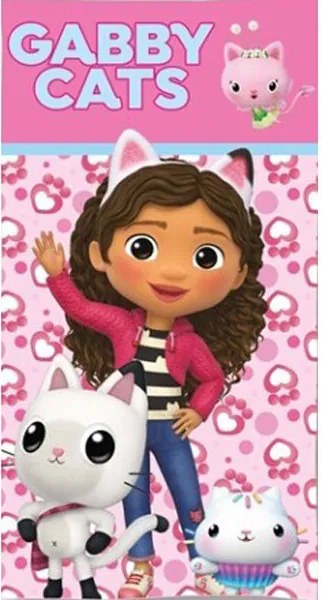 Gabi babaháza Kitty World fürdőlepedő, strand törölköző 70x140cm (Fast Dry)