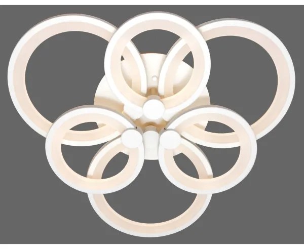 LED Felületre szerelhető csillár SIENA LED/72W/230V fehér + távirányítás