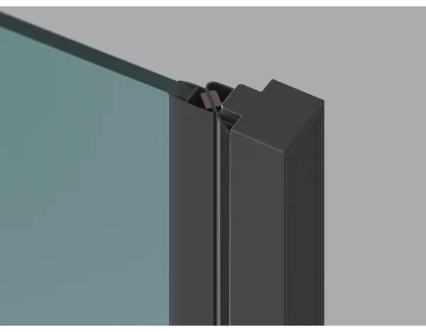 Ravak X0VV40300Z1 - COOL zuhanyajtó 80x195 cm fekete