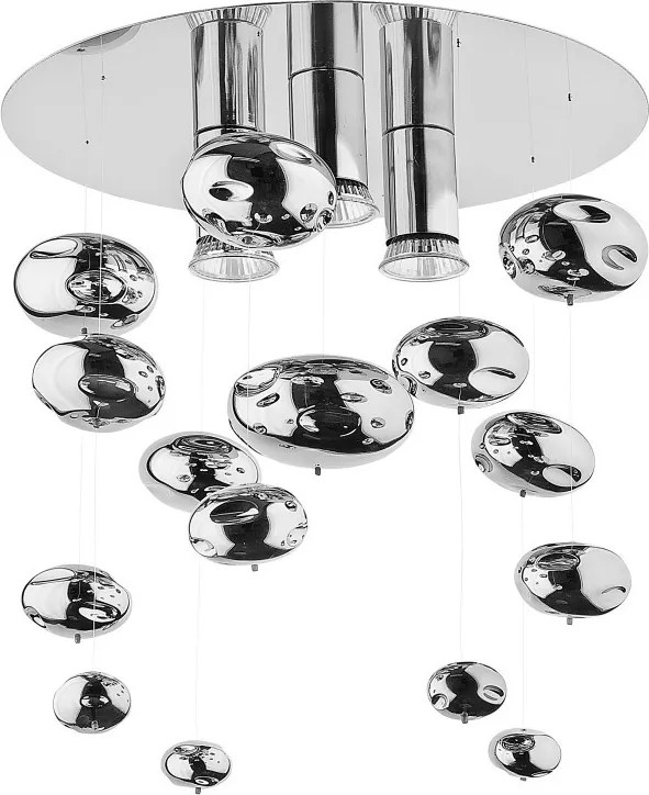 Mennyezeti Lámpa Króm SALVA