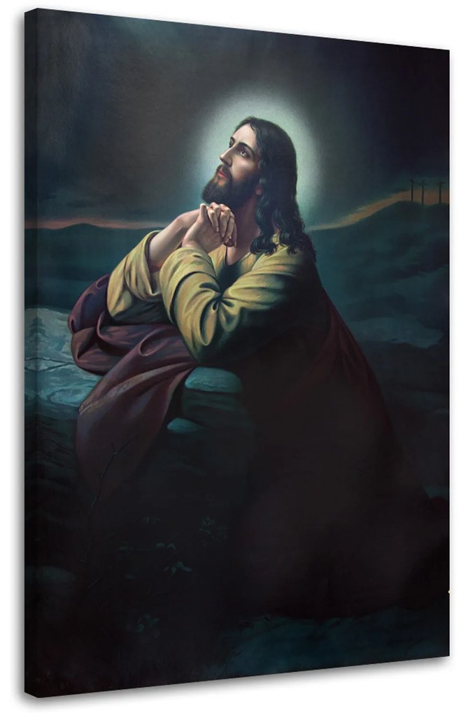 Gario Vászonkép Jézus imája az olajfák kertjében Méret: 70 x 100 cm