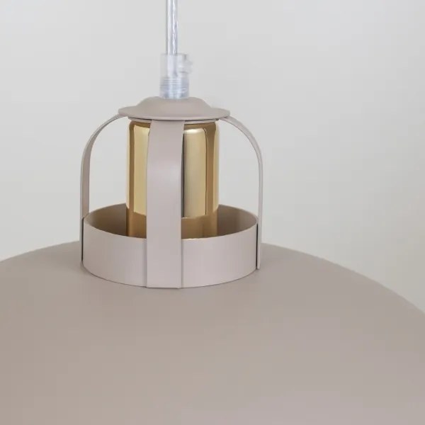 Brilagi - Csillár zsinóron FLAMENGO 1xE27/60W/230V bézs