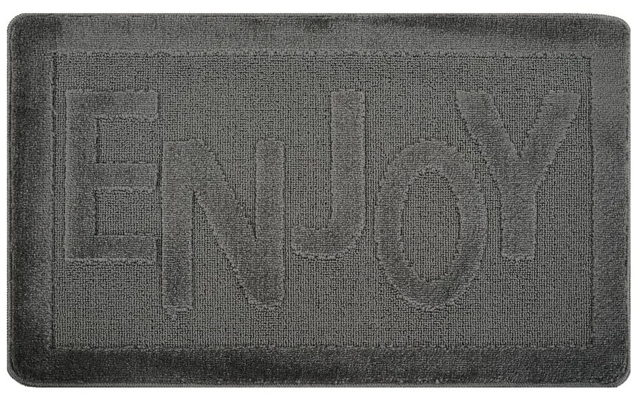Antracitszürke fürdőszobai kilépő 60x100 cm Enjoy – Foutastic