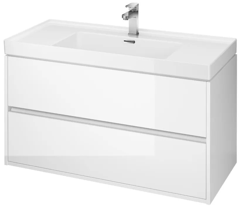 Cersanit - Crea függő szekrény a mosogató alatt 100cm, fehér, S924-021