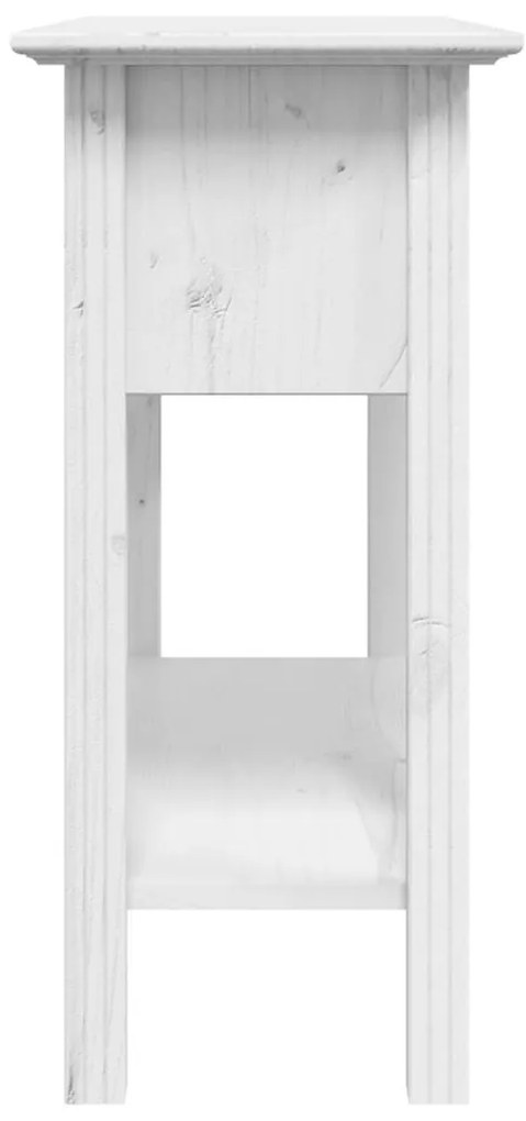 BODO fehér tömör fenyőfa tálalóasztal 91x35x74 cm