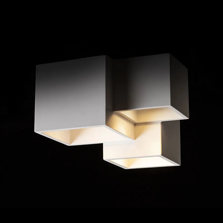 RENDL R13790 JACK III Modern LED Mennyezeti Lámpa Gipsz IP20