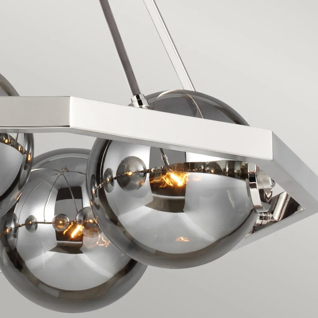 ELSTEAD QN-HARPER5 HARPER Glamour Csillár Polírozott nikkel E14 IP20