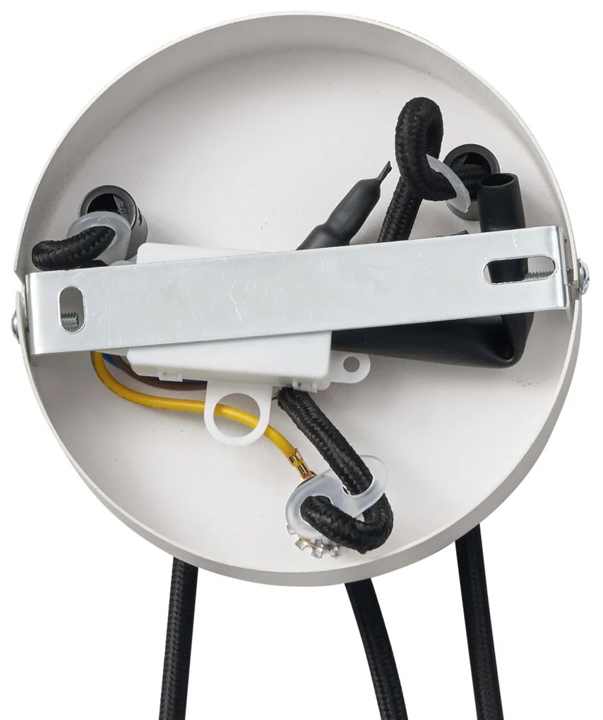 Japandi függőlámpa bézs 50cm 3-lámpás - Plu