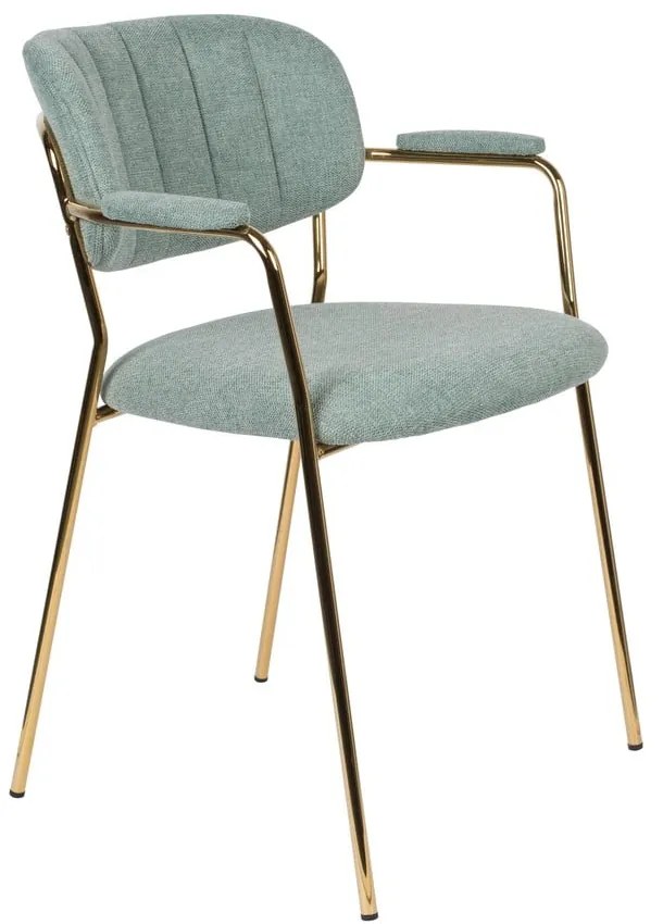 Világoszöld étkezőszék szett 2 db-os Jolien – White Label