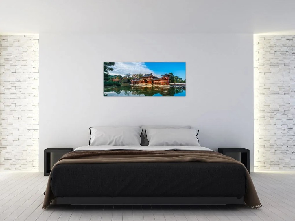 Kép - Byodo-in templom, Japán (120x50 cm)