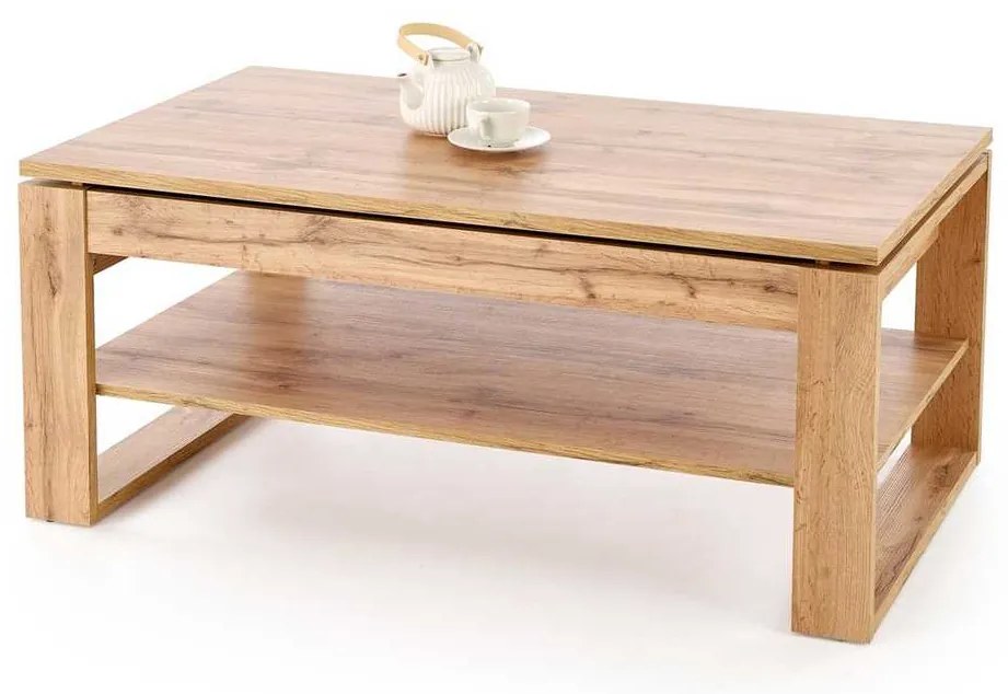 Osiris dohányzóasztal, artisan tölgy