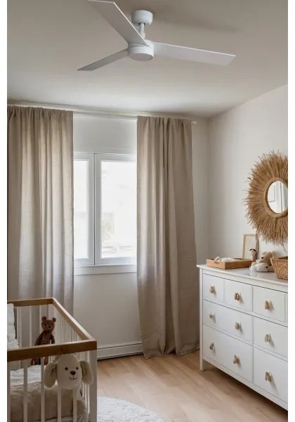 FARO 34295-1TW- LED Dimmelhető ventilátor RUDDER S LED/18W/230V 2700/4000/6500K + távirányító