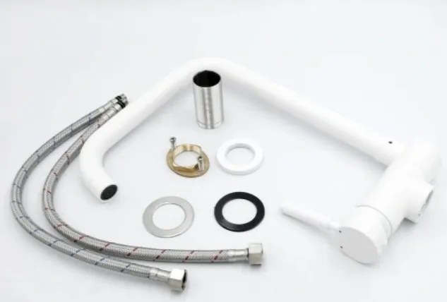 Gamma Window Ablakbarát Mosogató csaptelep - Lehajtható - Ablak elé telepíthető (fehér)