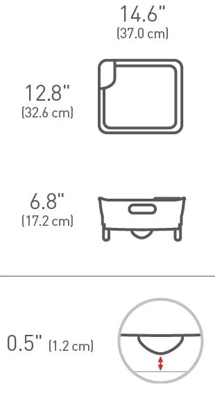 Edénycsepegtető Compact - simplehuman