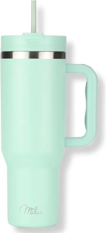 Milu Thermo Mug thermo bögre 1200ml szívószállal és fogantyúval