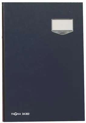 Aláírókönyv, A4, 20 rekeszes, karton, PAGNA, kék (PG2420202)