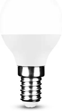 QTEC LED izzó 5W E14 P45 kisgömb fényforrás 2700K