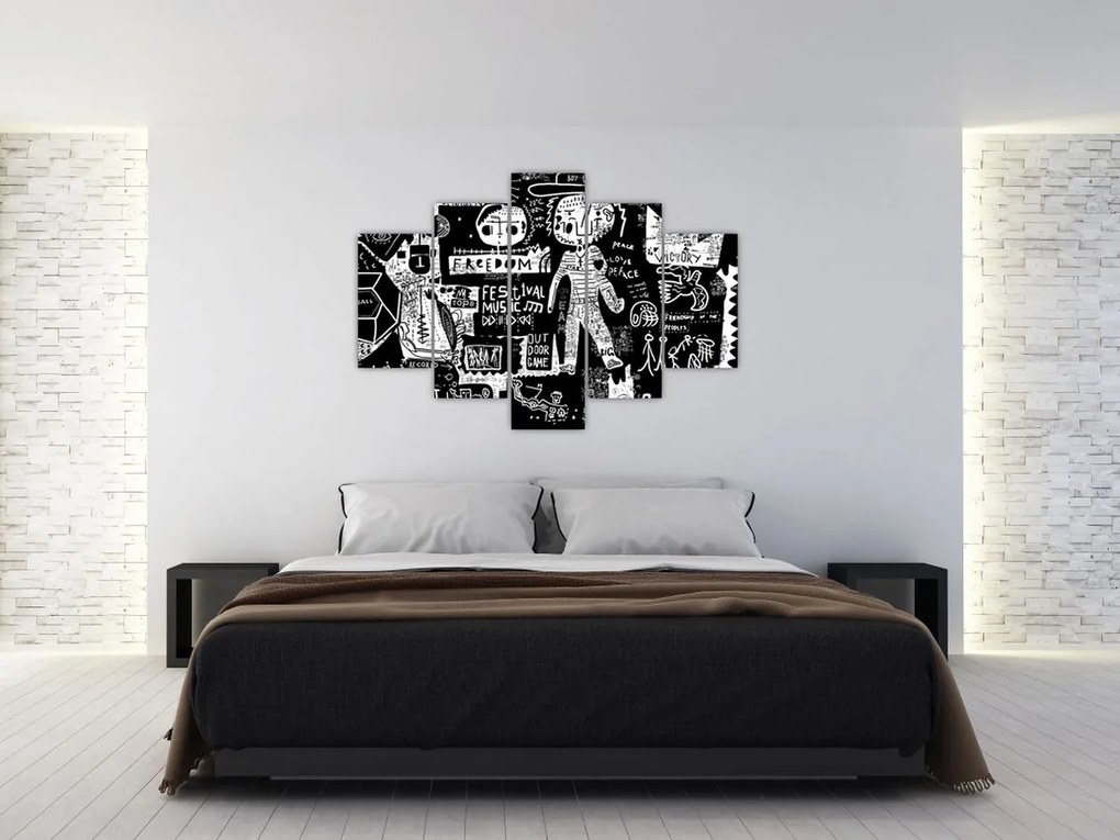 Kép - Graffiti (150x105 cm)
