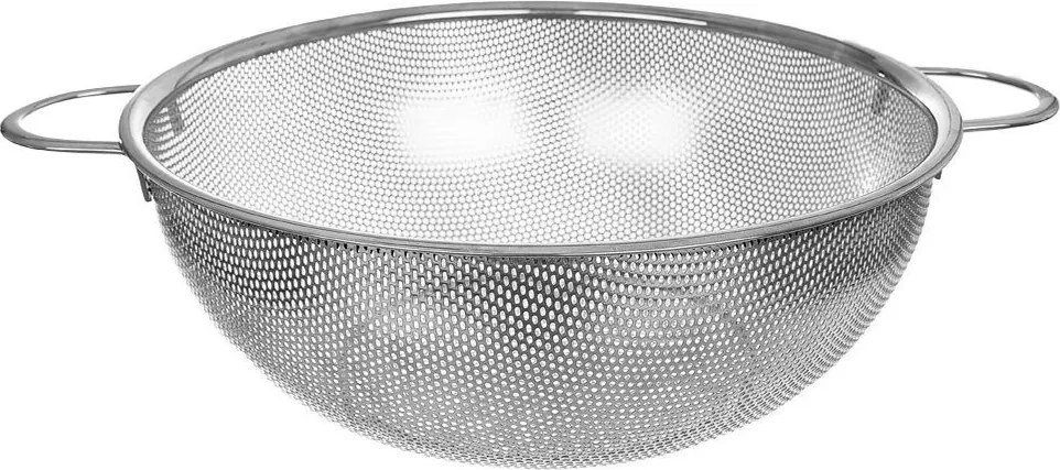 Konyhai Cédrus Acél Tésztaszűrő Zöldség Gyümölcs 28 CM