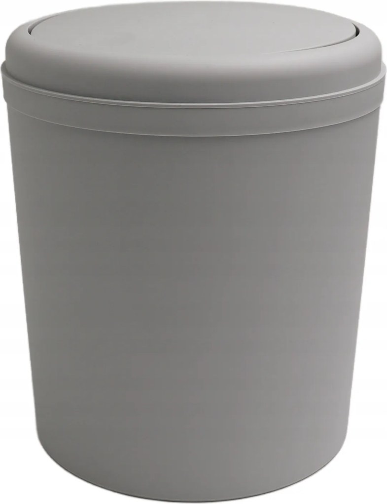 Praktikus 5L-es vödörkosár szürke színben Funkcionális felszerelés