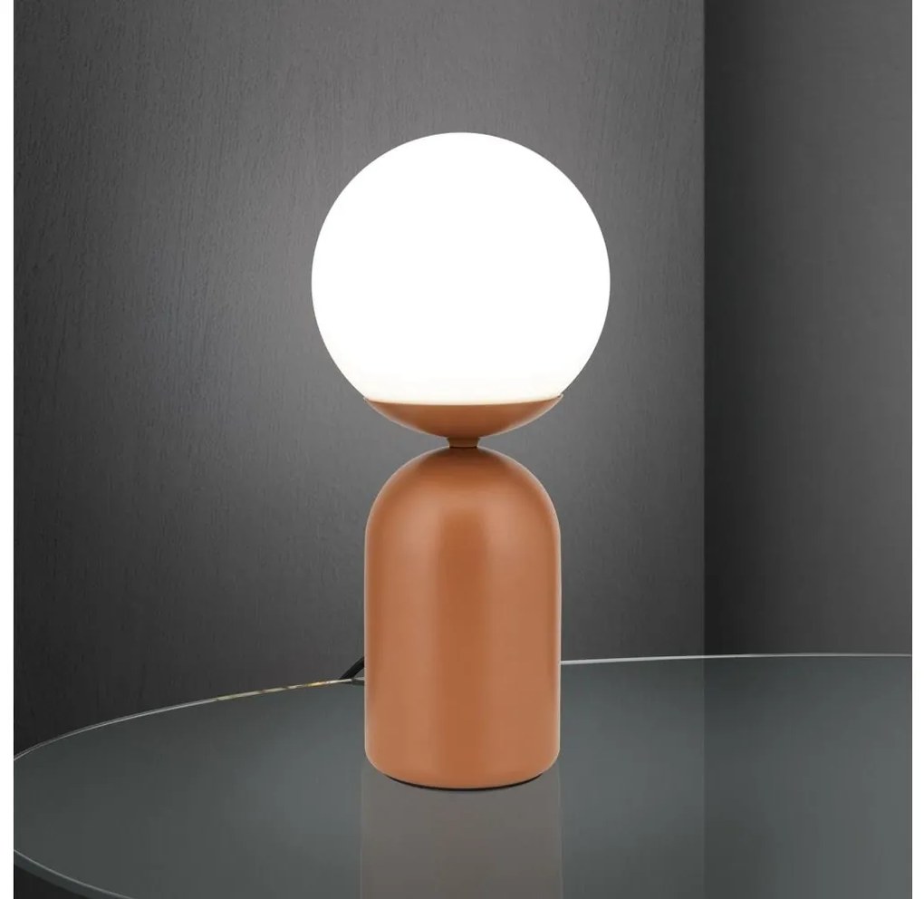 Orion LA 4-1223/1 - Asztali lámpa STANLEY 1xE14/25W/230V kerámia/barna