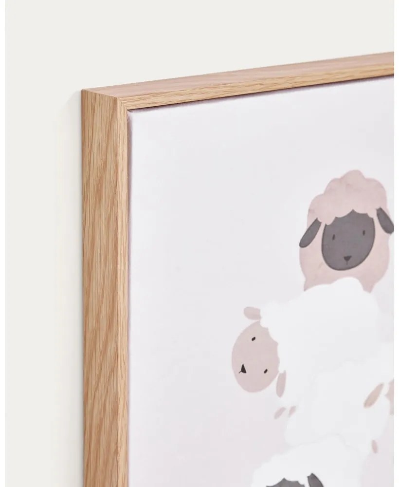 Gyerek kép 30x40 cm Milu – Kave Home