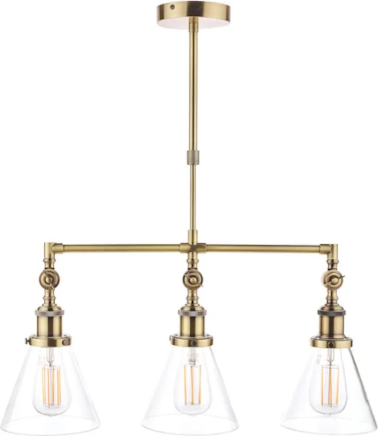 Laura Ashley Isaac 3688629-Q Függőlámpa 3x40W/E27 IP20