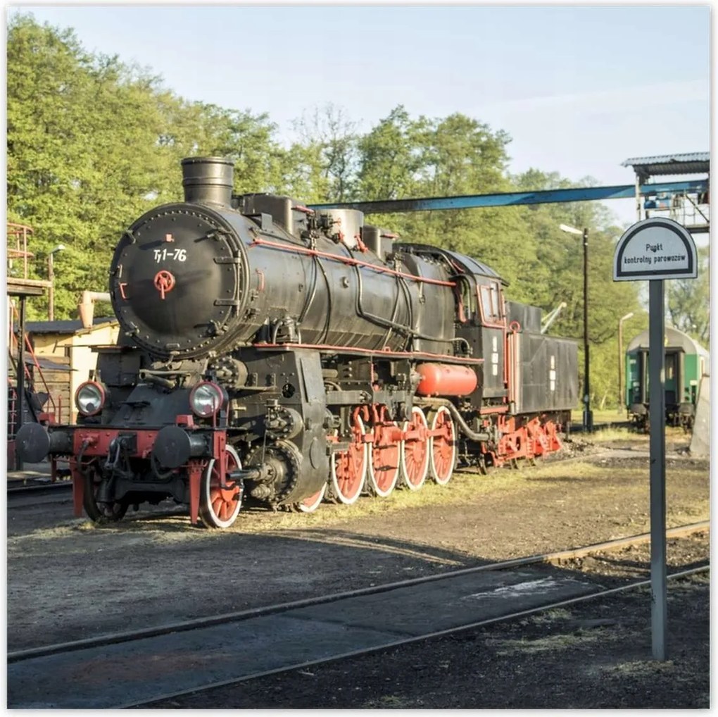 Poszterek 100x100 Gőzmozdony Ty1-76