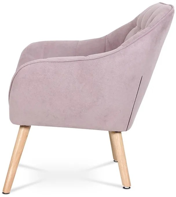 Kétszemélyes kanapé, rózsaszín szövet kárpittal, AK-322 PINK2