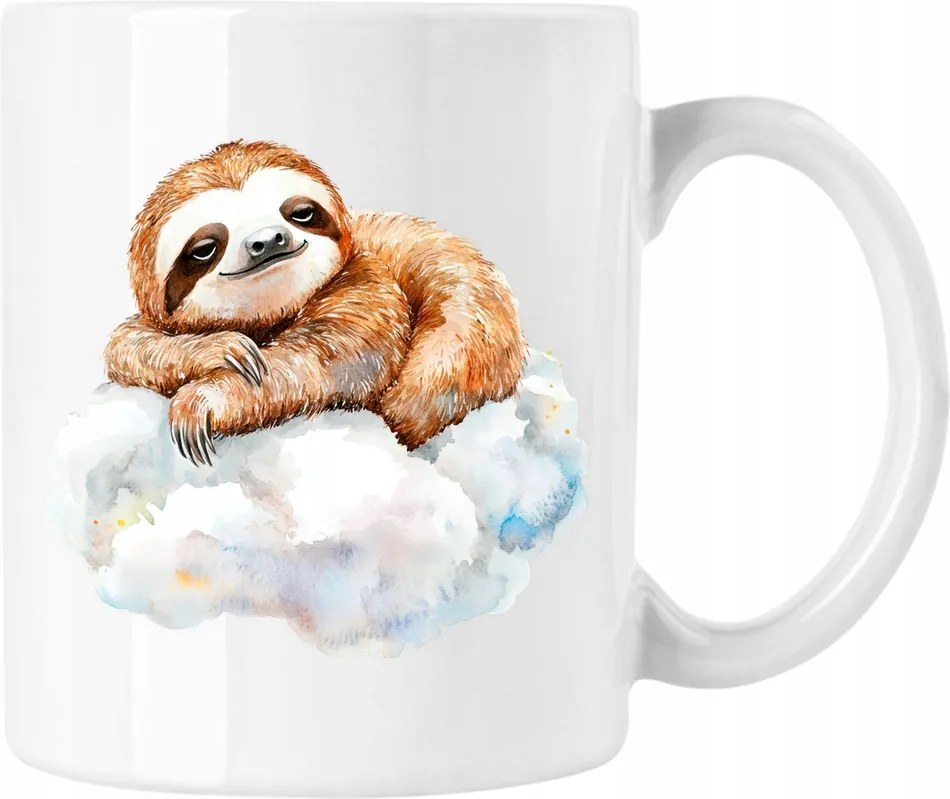 Bögre Lajhár Színes Álom4 Fehér 330ml