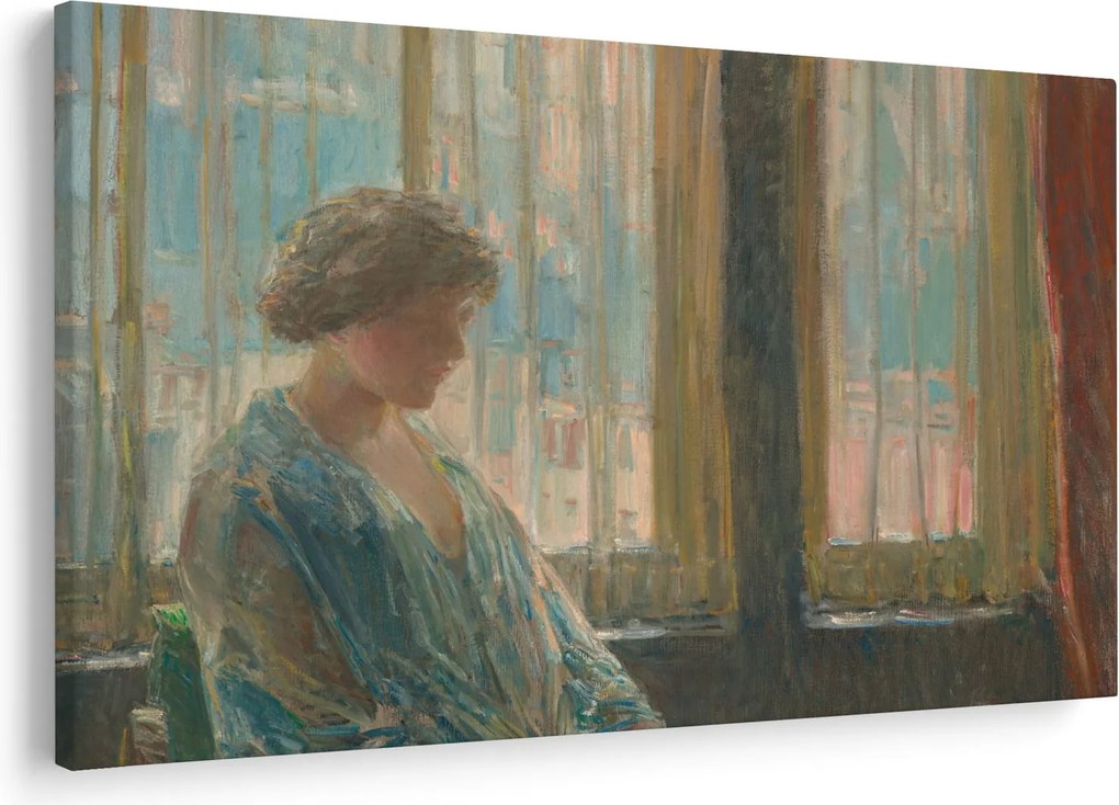 Kép - Childe Hassam, The New York Window, reprodukciók (90x60 cm)