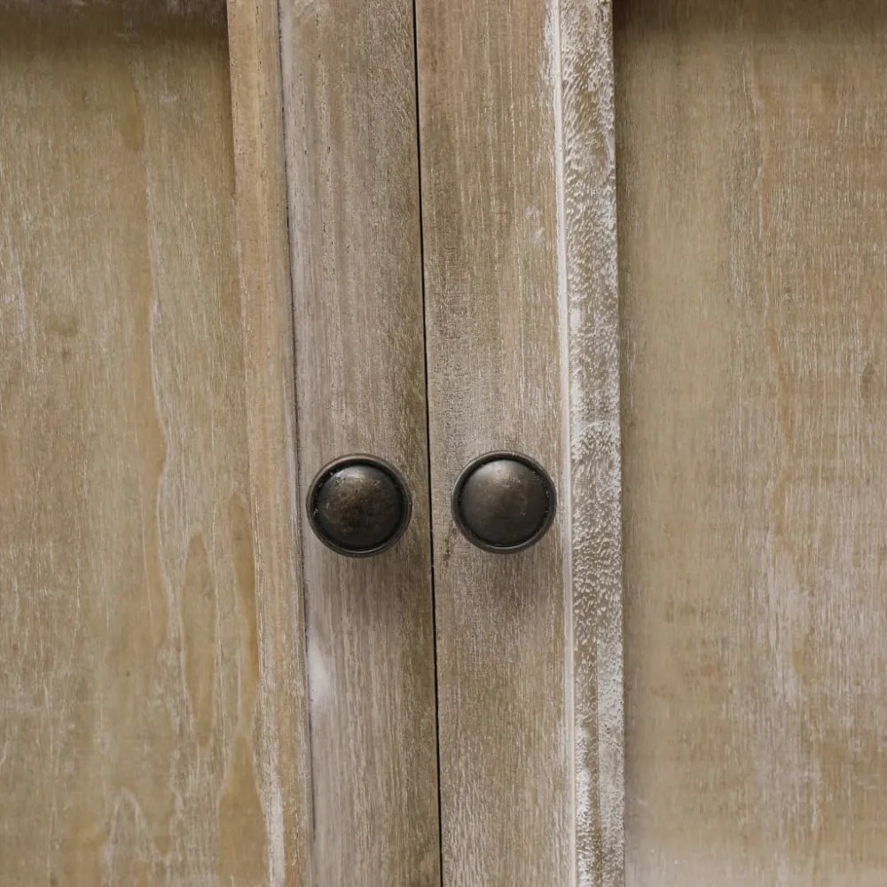 vidaXL fehér fa fiókos szekrény 50 x 30 x 80 cm