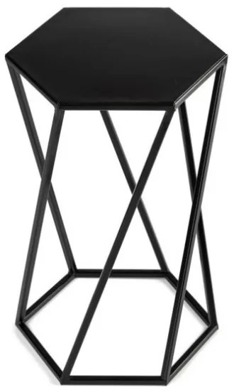 Virágállvány 40x24 cm fekete