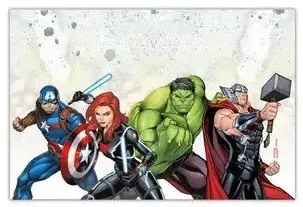 Bosszúállók Infinity Stones műanyag asztalterítő 120x180 cm