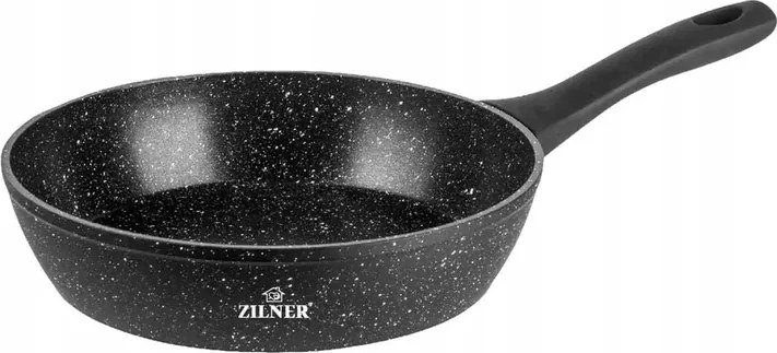 Fekete márvány serpenyő Non-stick 20cm Zilner