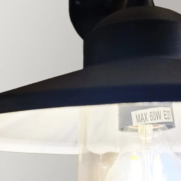 Elstead KLAMPENBORG-BK- KLAMPENBORG kültéri lámpatest 1xE27/60W/230V IP44 fekete