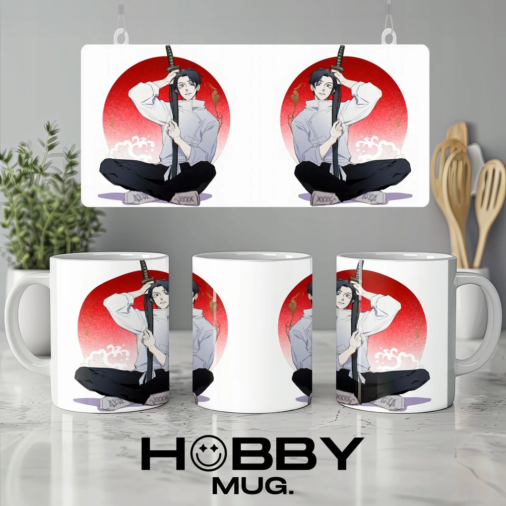 Yuta Okkotsu Bögre Jujutsu Kaisen Jjk Anime Manga Ajándék 330ml+ Csomagolás