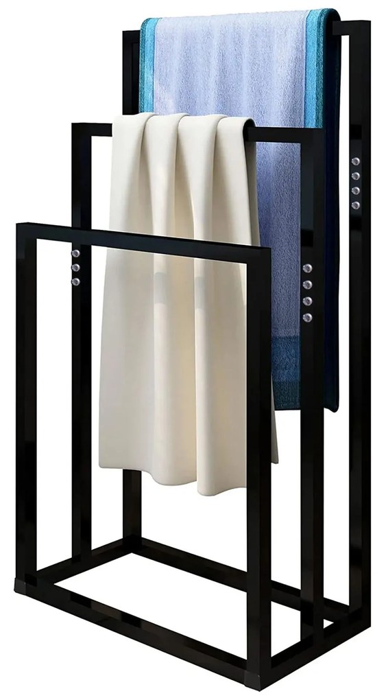 Fürdőszoba fogas Black 391840