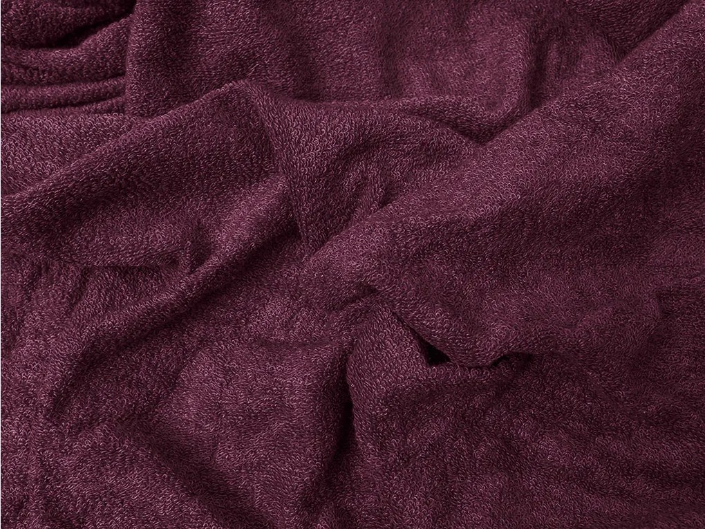 Frottír EXCLUSIVE vörös lepedő 160x200 cm