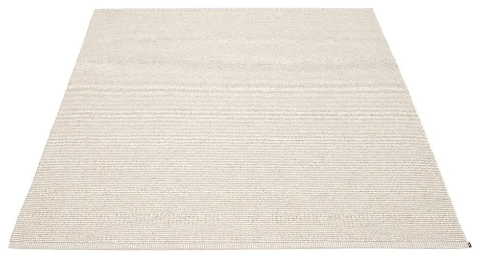 Krémszínű kültéri-beltéri szőnyeg 180x220 cm Mono Linen Vanilla – Pappelina