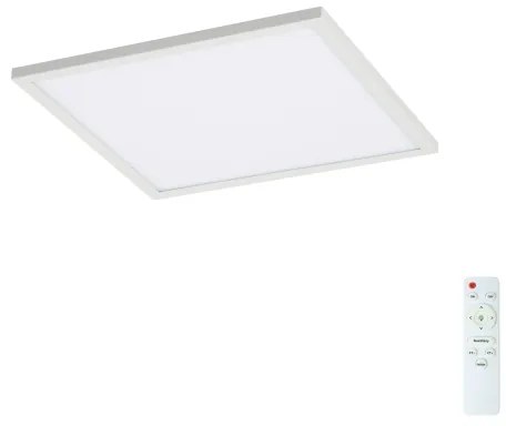 Brilagi - LED Dimmelhető lámpa SLIMFRAME LED/25W/230V 30x30 cm fehér + távirányító