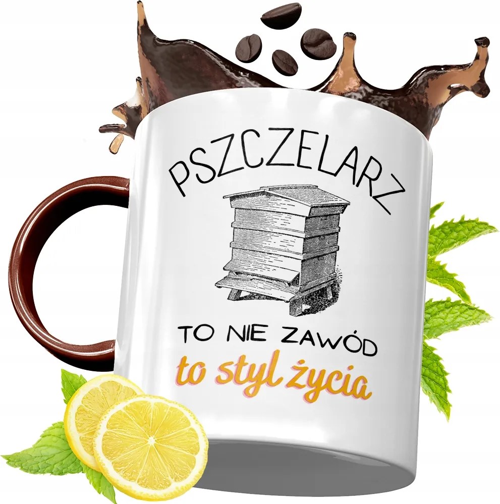 Bordó Bögre Méhésznek Születésnapra Ajándék fényképes nyomattal