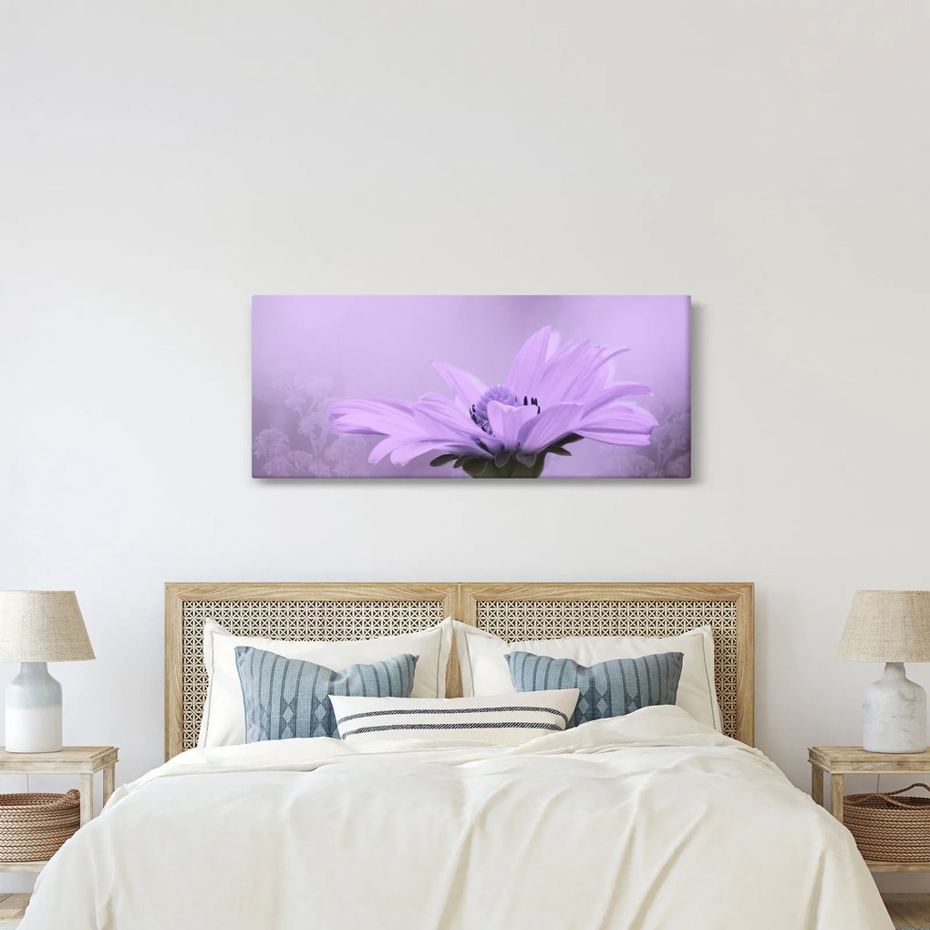 Kép - Ibolya virág (120x50 cm)