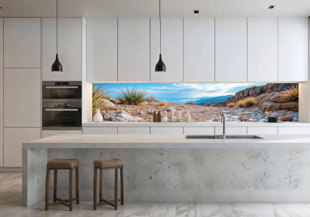 Wallplex konyhahátfal Szikla (Méret: 60x120)