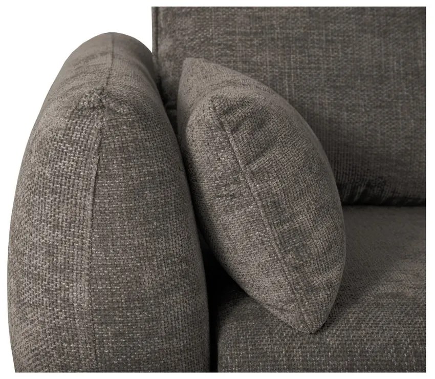 Szürke sarokkanapé (jobb oldali) Matera – Cosmopolitan Design