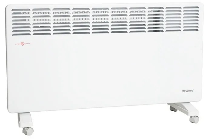 Warmtec EWE + elektromos konvektoros fűtőberendezés, Wi-Fi-vel irányítható, LCD kijelzővel, fehér, 1000W